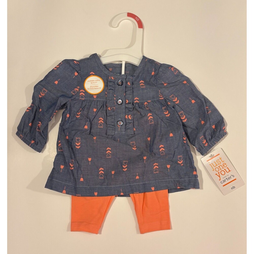 Just One You made by Carter's Newborn 2 Piece Set NEW B04